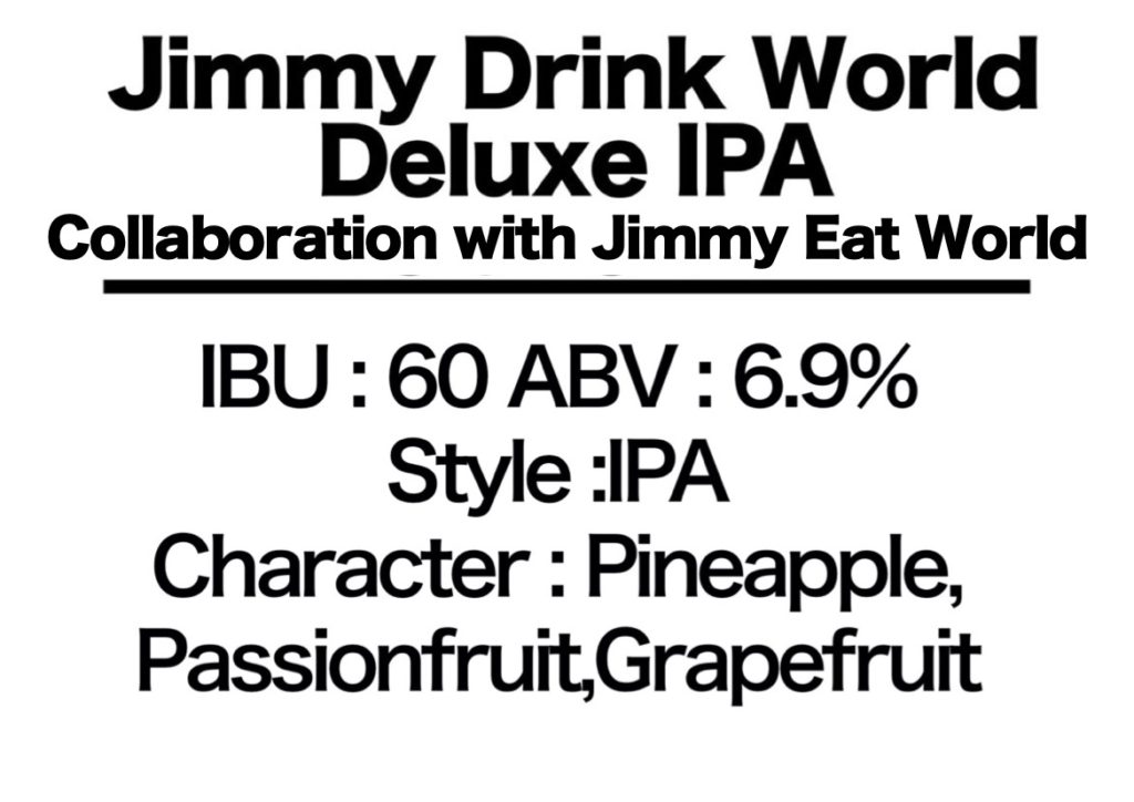 #18 Jimmy Drink World
