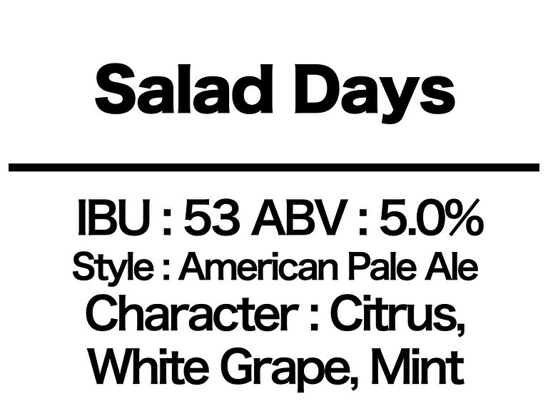 #60 Salad Days