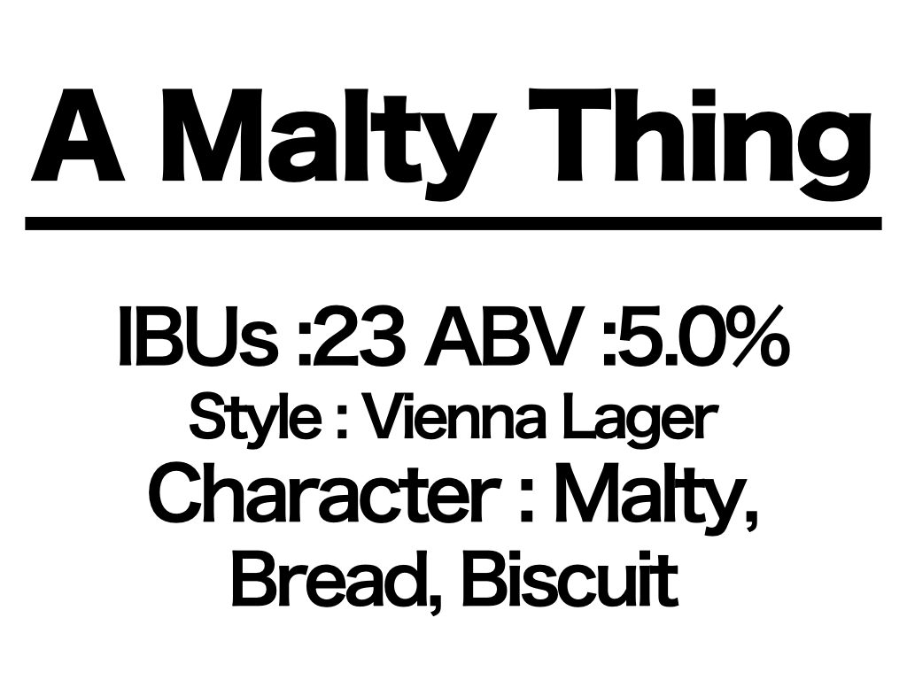 #117 A Malty Thing