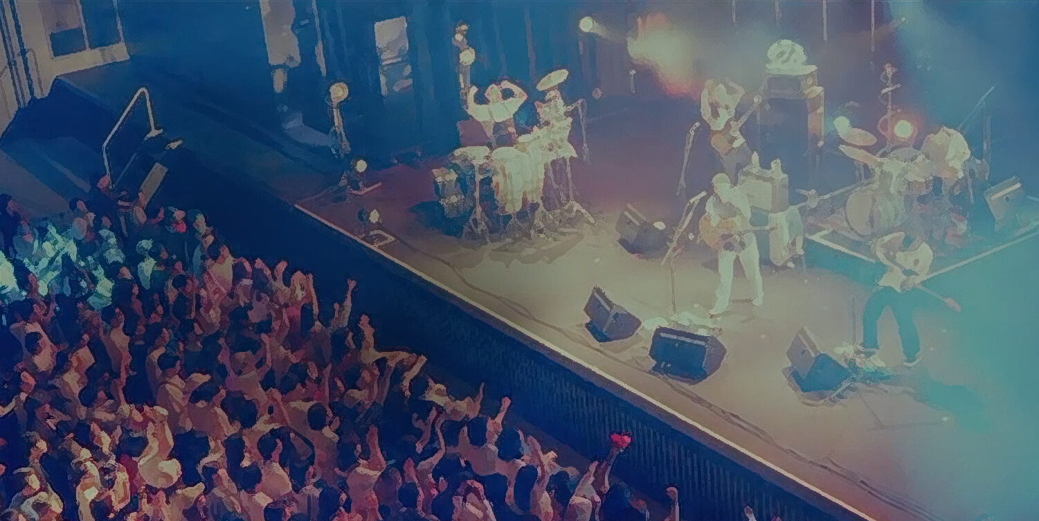バンドのライブ